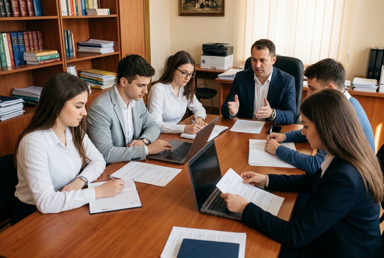 Studenți la Drept în programul Avocat pentru o zi